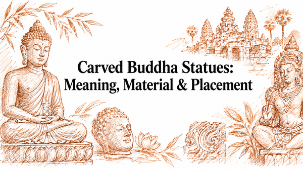 Carved Buddha Statues: Meaning, Material & Placement