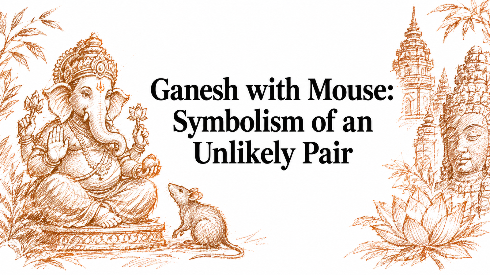 Ganesh with Mouse: Symbolism of an Unlikely Pair