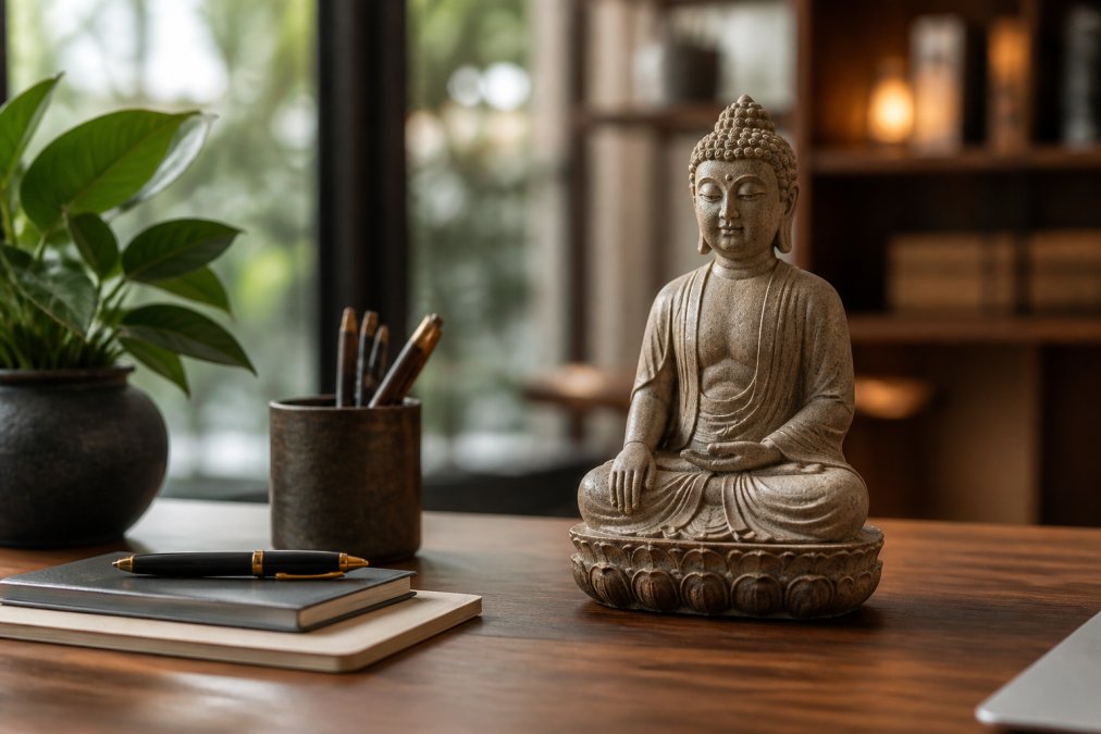 Best Buddha Statue for Office Desk Feng Shui