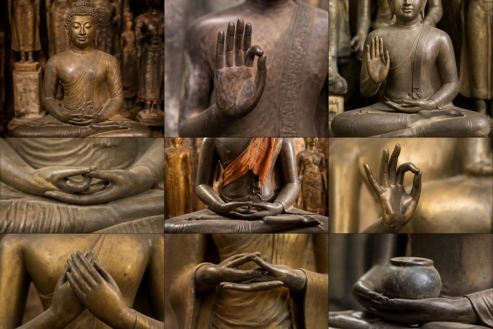 Hand Mudras in Buddha Statues: Meanings & Guide