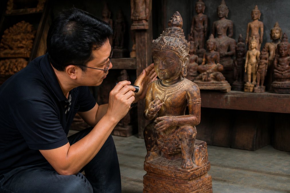 How to Authenticate Hand Carved Southeast Asian Wooden Statues