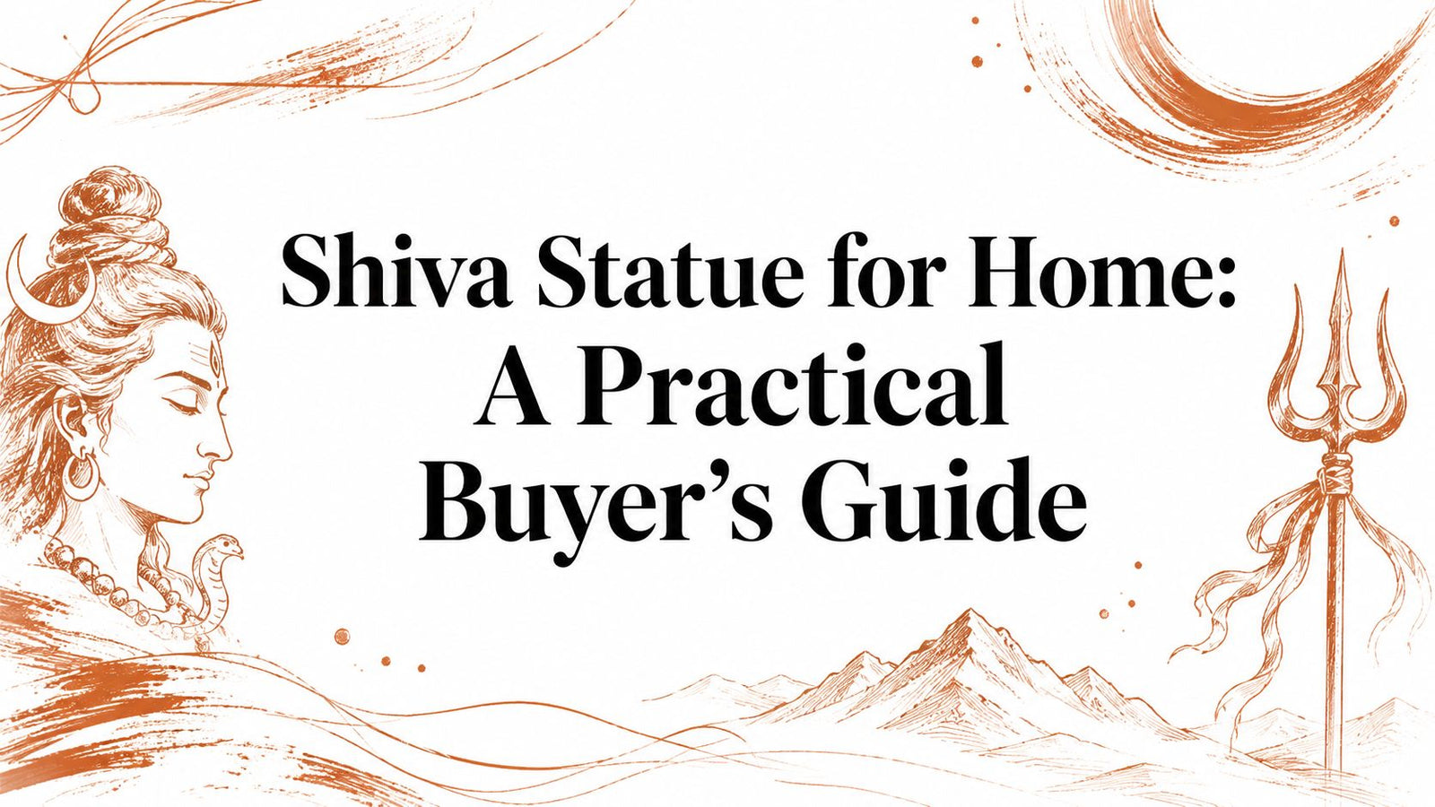 Shiva Statue for Home: A Practical Buyer’s Guide
