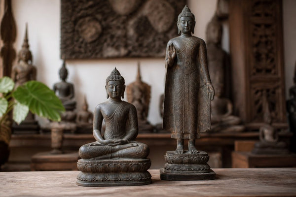 Sitting vs. Standing Buddha Statues: Choose Yours