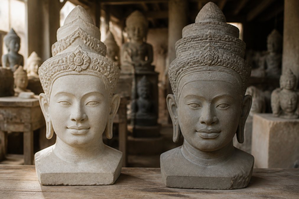 Thai vs Khmer Facial Features: Sculpture Guide