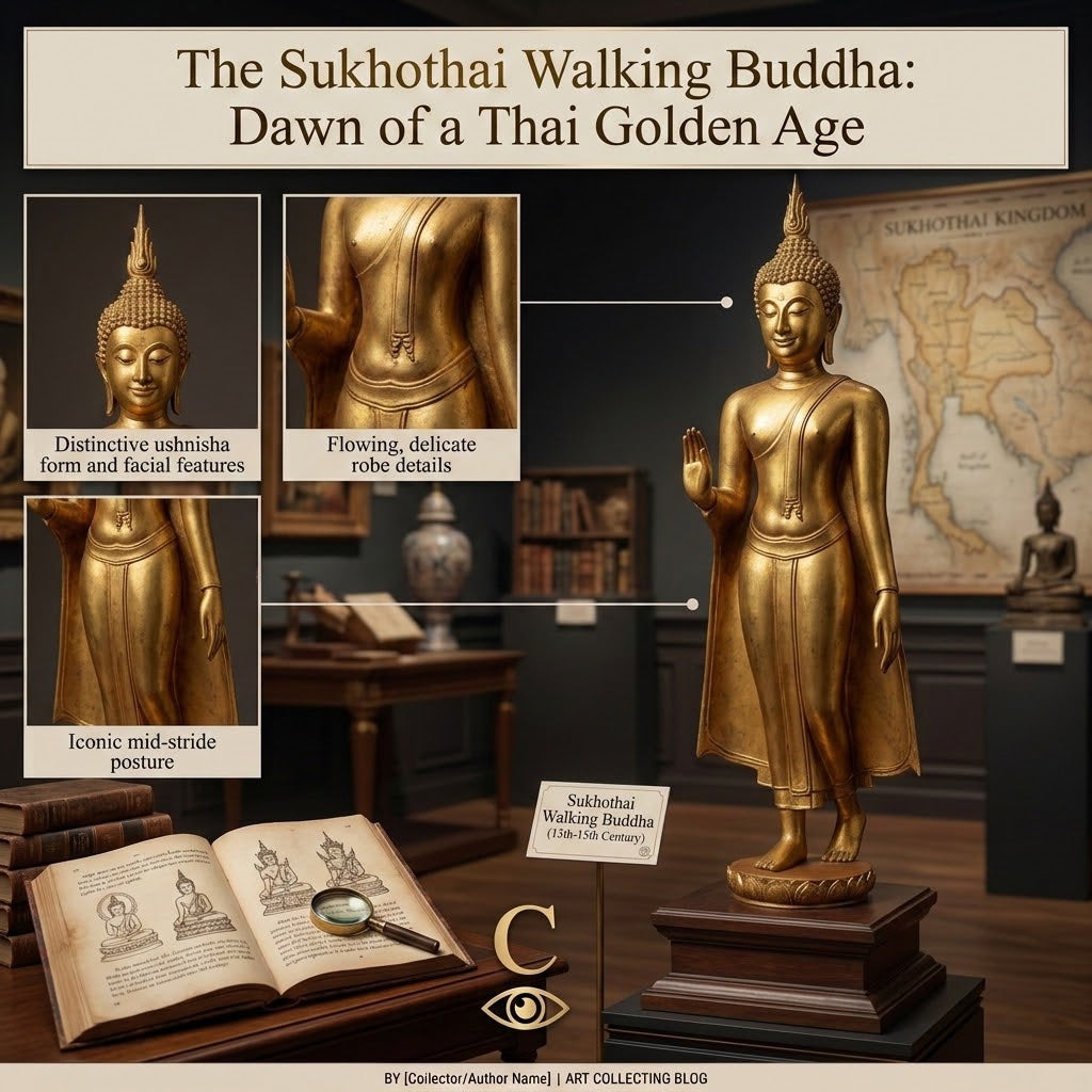 The Sukhothai Walking Buddha: Dawn of a Thai Golden Age