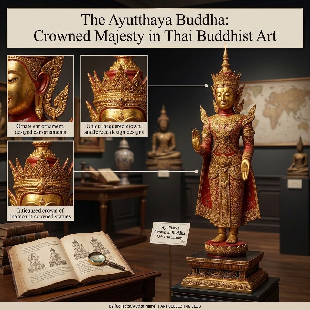 The Ayutthaya Buddha: Crowned Majesty in Thai Buddhist Art