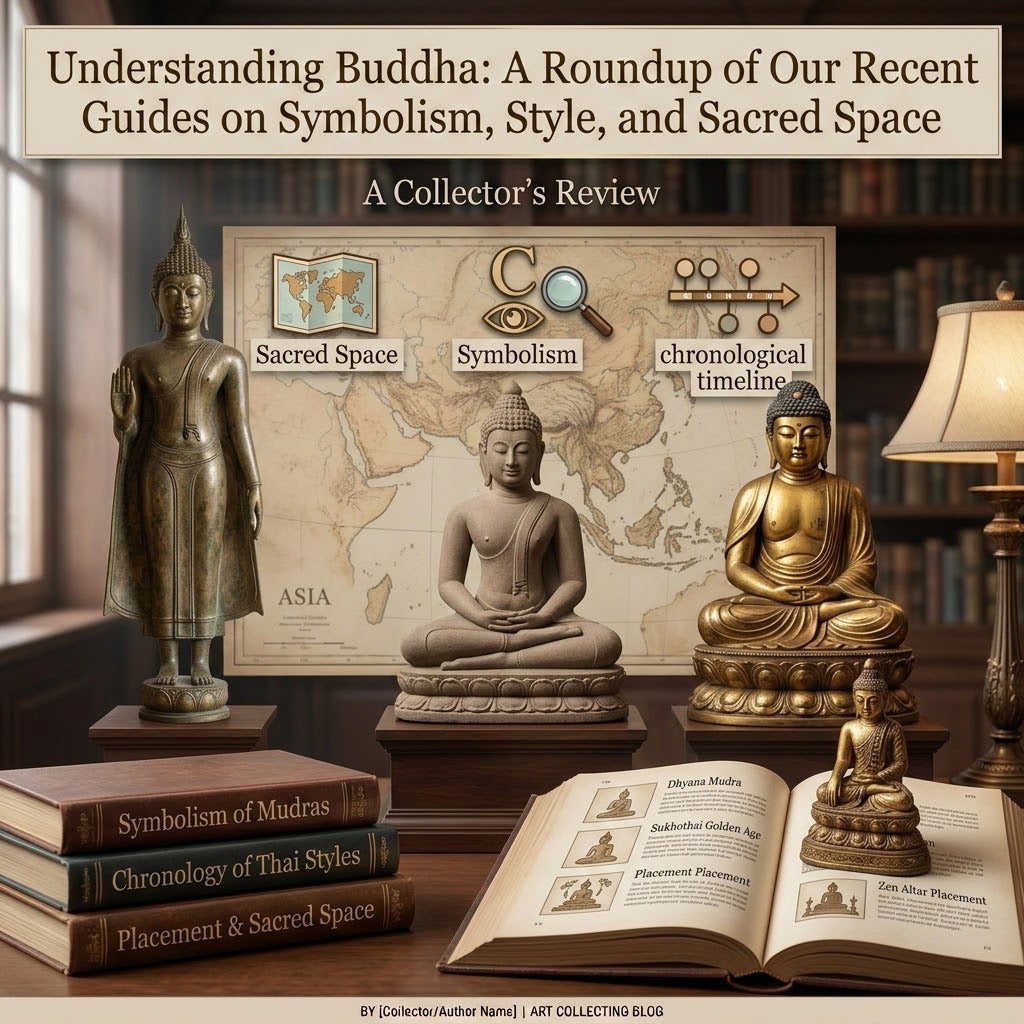Understanding Buddha: A Roundup of Our Recent Guides on Symbolism, Style, and Sacred Space