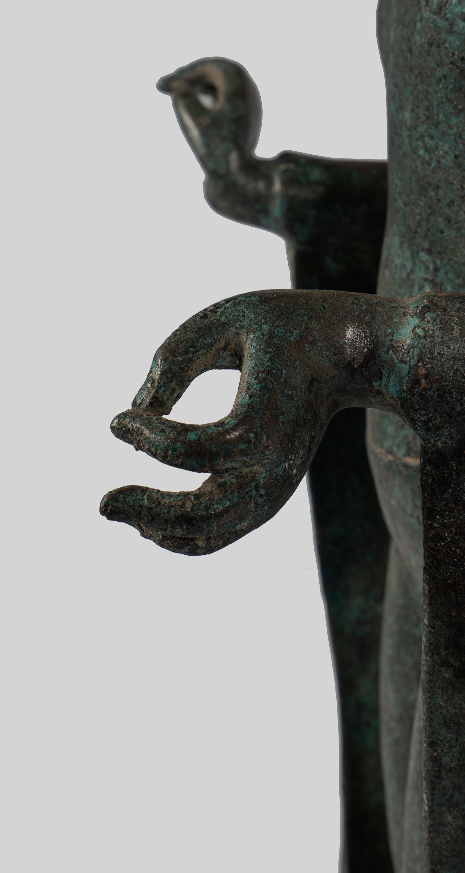 Statue di Buddha - grande statua di Buddha in stile tailandese in dharmachakra insegnando mudra - 84 cm/34 "