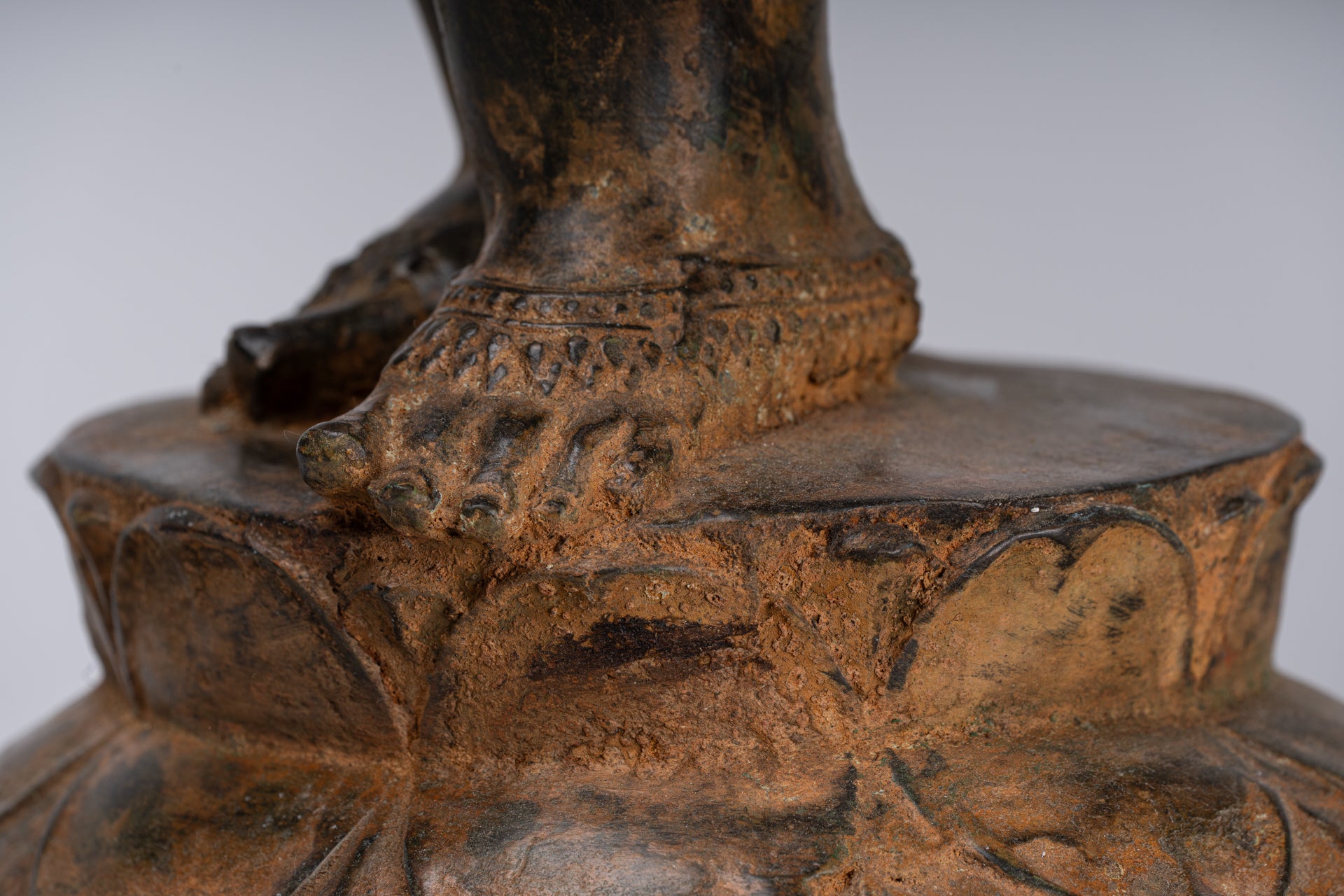 Ganesha Statue - Antique Chola Style Bronze Standing Ganesh Statue - 62cm/25"