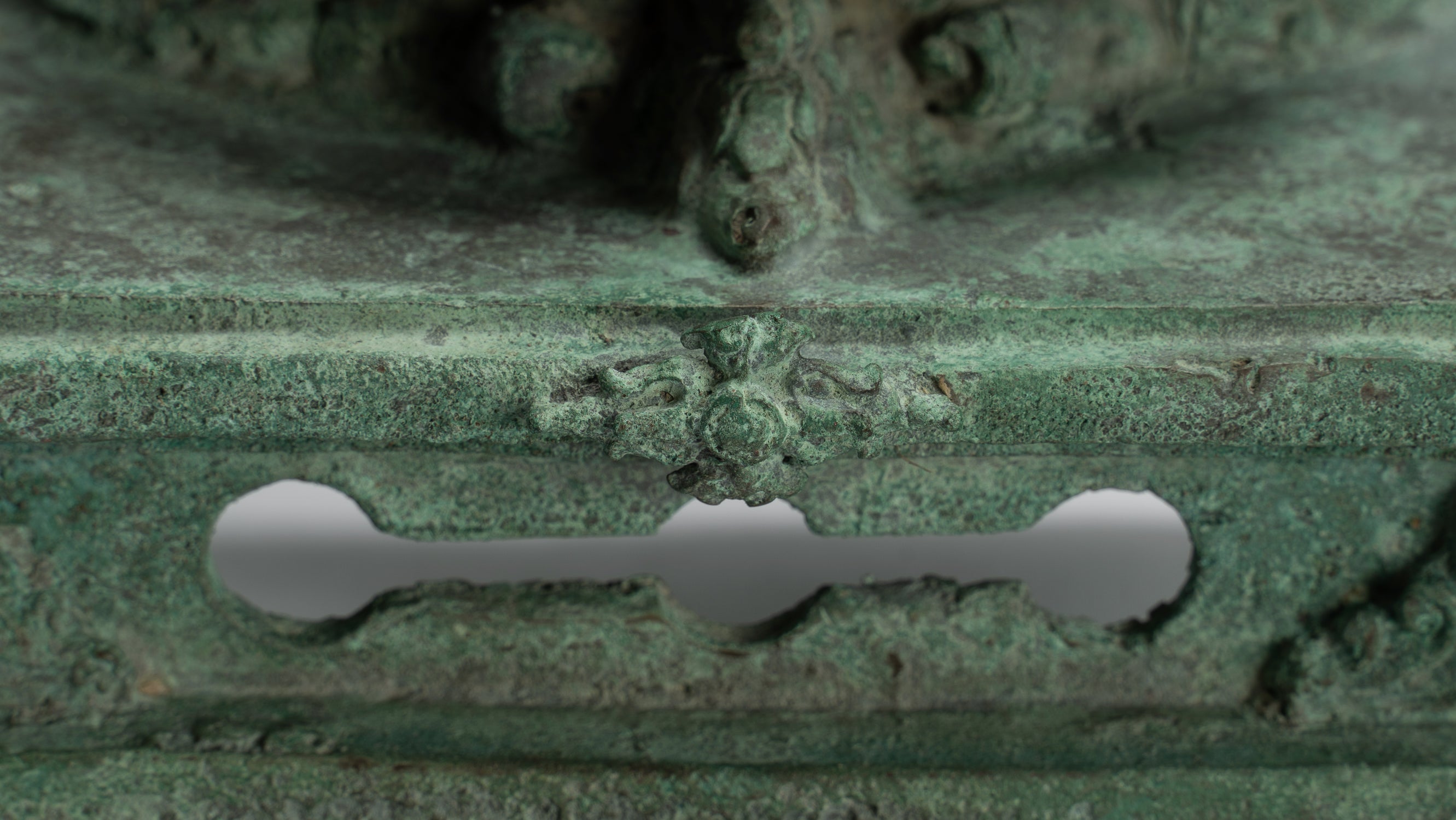 Lokeshvara Statue - Antique Indonesian Style Bronze Javanese Enthroned Seated Lokeshvara Statue -34cm/14"