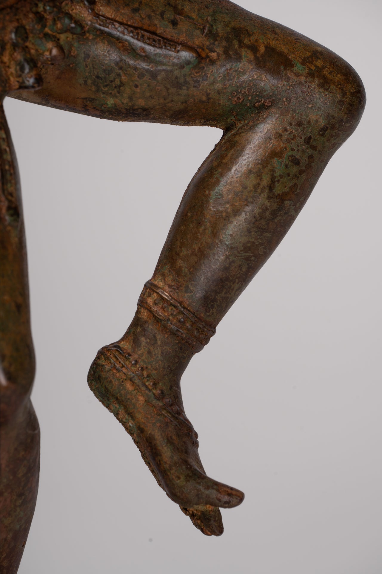 Brahma Statue - Antique Indian Style Dancing Bronze Brahma - Hindu God Creation - 53cm/21"