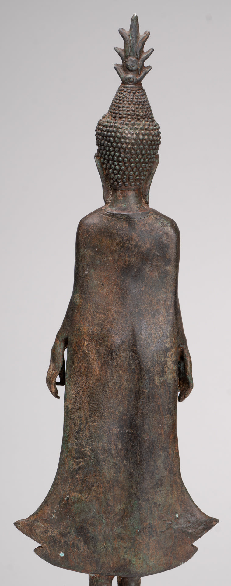 Buddha Statue - Antique Laos Style Standing Buddha Statue in Varada or Charity Mudra - 50cm/20"