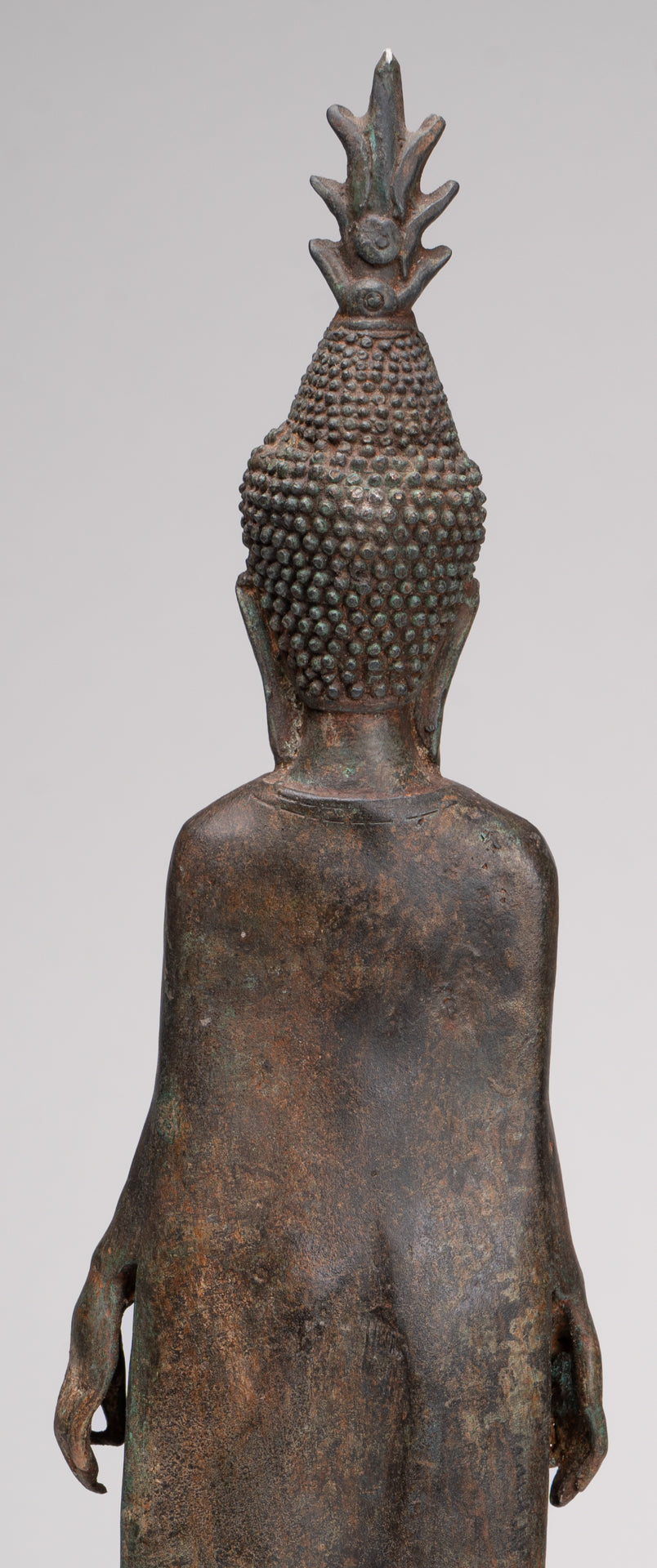 Buddha Statue - Antique Laos Style Standing Buddha Statue in Varada or Charity Mudra - 50cm/20"