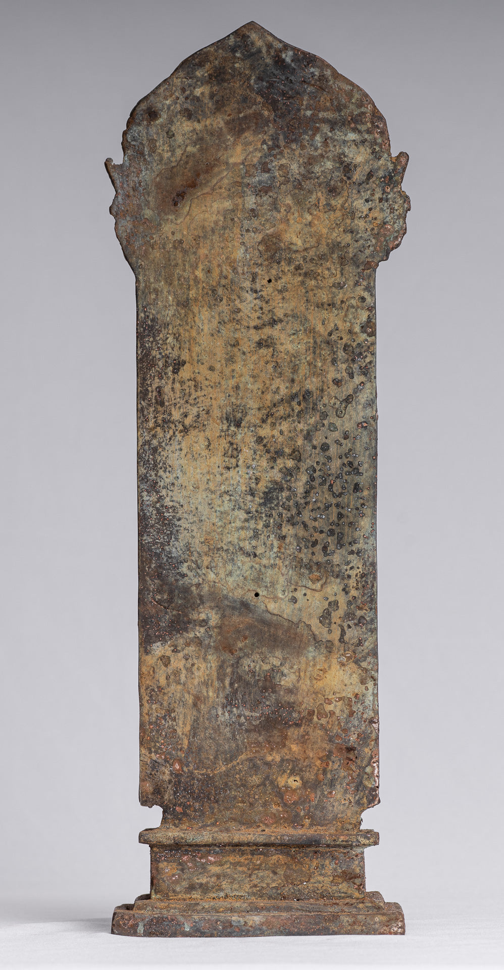 Estatua de Buda - Estilo indonesio antiguo de bronce de bronce Javanese Buda - 37 cm/15 "