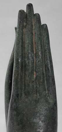 Mano de protección tailandesa de estilo tailandés antiguo montado en el sudeste asiático - 35 cm/14 "