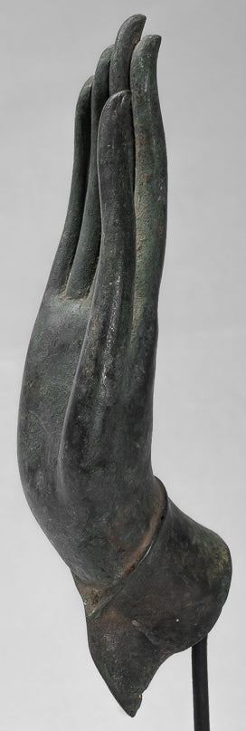 Mano de protección tailandesa de estilo tailandés antiguo montado en el sudeste asiático - 35 cm/14 "