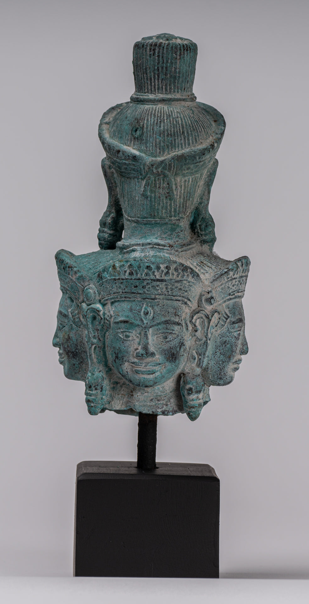 Bodhisattva - Estatua de Bronce Hevajra de bronce montado en el estilo Koh Koh Koh - 24 cm/10 "