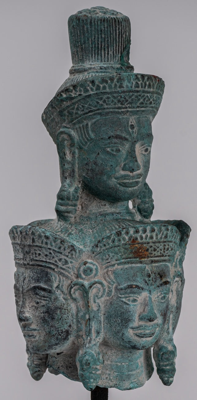 Bodhisattva - Estatua de Bronce Hevajra de bronce montado en el estilo Koh Koh Koh - 24 cm/10 "