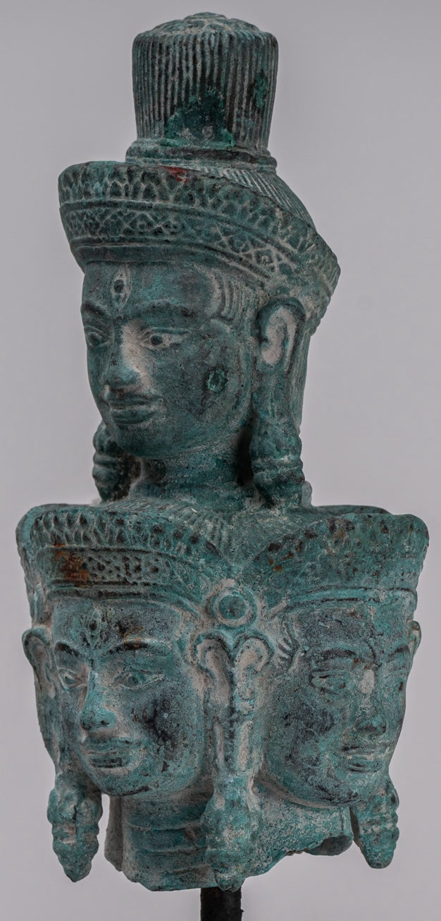 Bodhisattva - Estatua de Bronce Hevajra de bronce montado en el estilo Koh Koh Koh - 24 cm/10 "