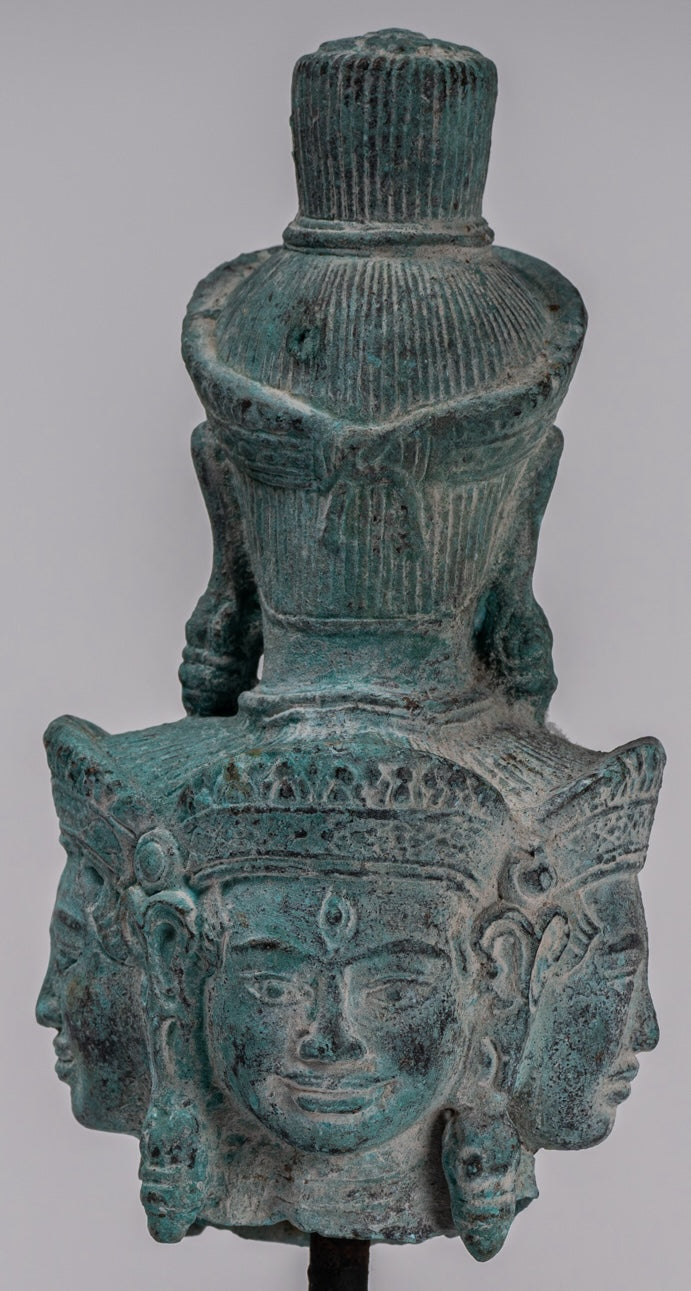 Bodhisattva - Estatua de Bronce Hevajra de bronce montado en el estilo Koh Koh Koh - 24 cm/10 "