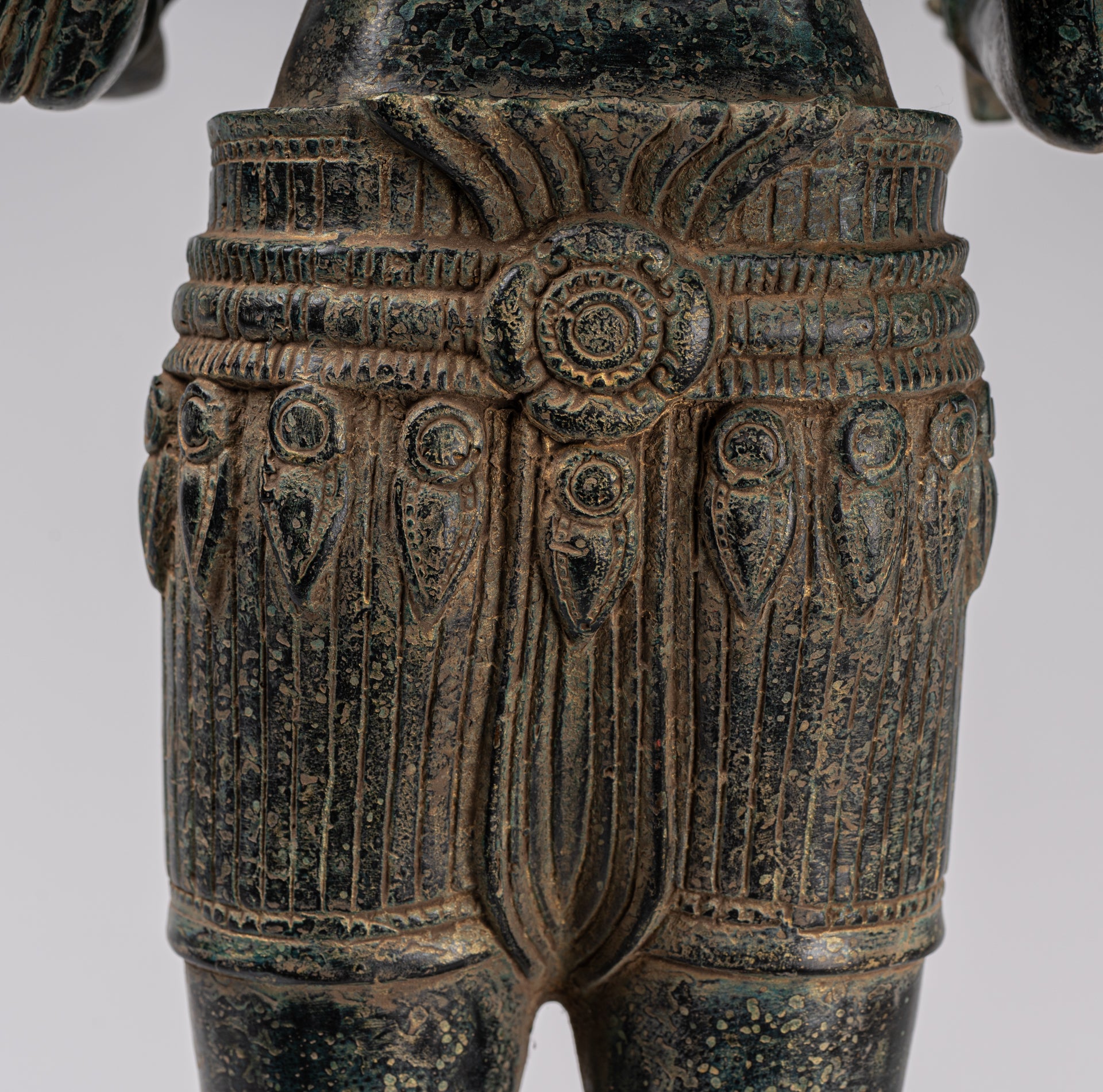 Estatua de la deidad - Bayón de estilo jemer antiguo Prajnaparamita Statue / Goddess - 79cm / 32 "