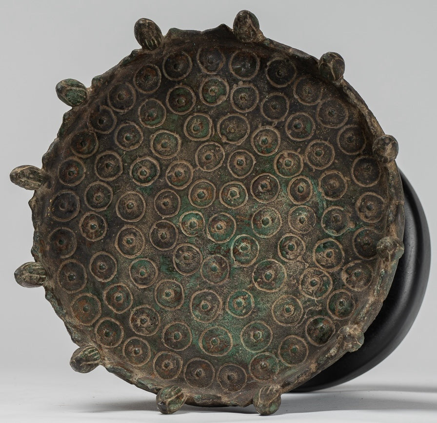 Estatua de Buda de Cuatro Casas de Estilo Jurón Antiguo Jurón - 51 cm/20 "