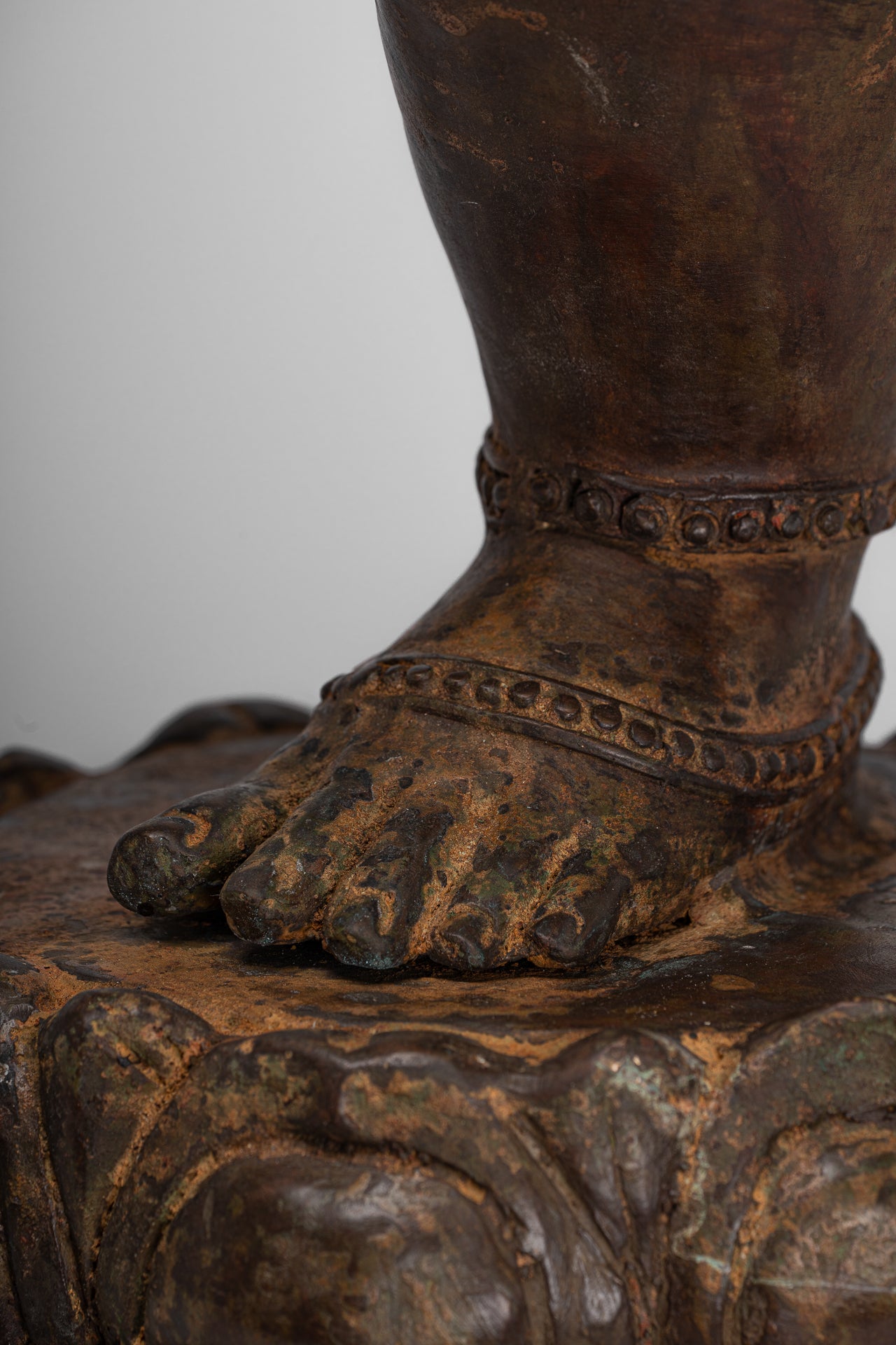 Large Ganesha Statue - Antique Thai Style Bronze Dancing Ganesh Statue - 105cm/42"