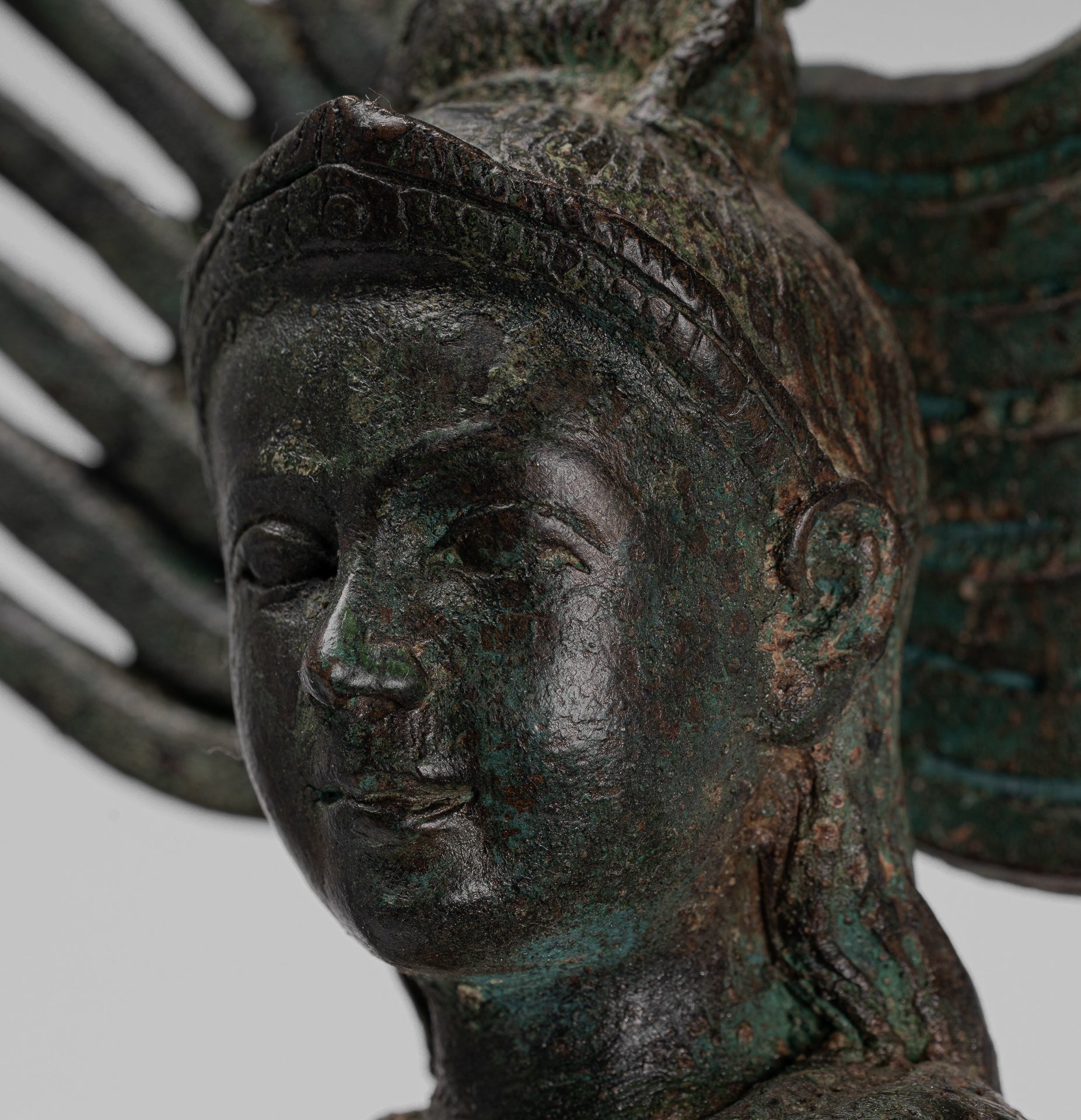 Large Shiva Statue - Antique Indian Style Bronze Dancing Shiva statue as Lord Nataraja - 67cm(27") Tall