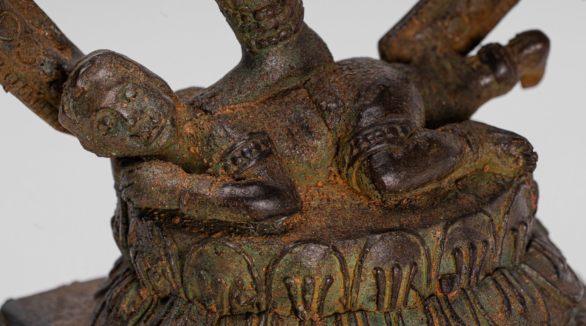 Large Shiva Statue - Antique Indian Style Bronze Dancing Shiva statue as Lord Nataraja - 67cm(27") Tall