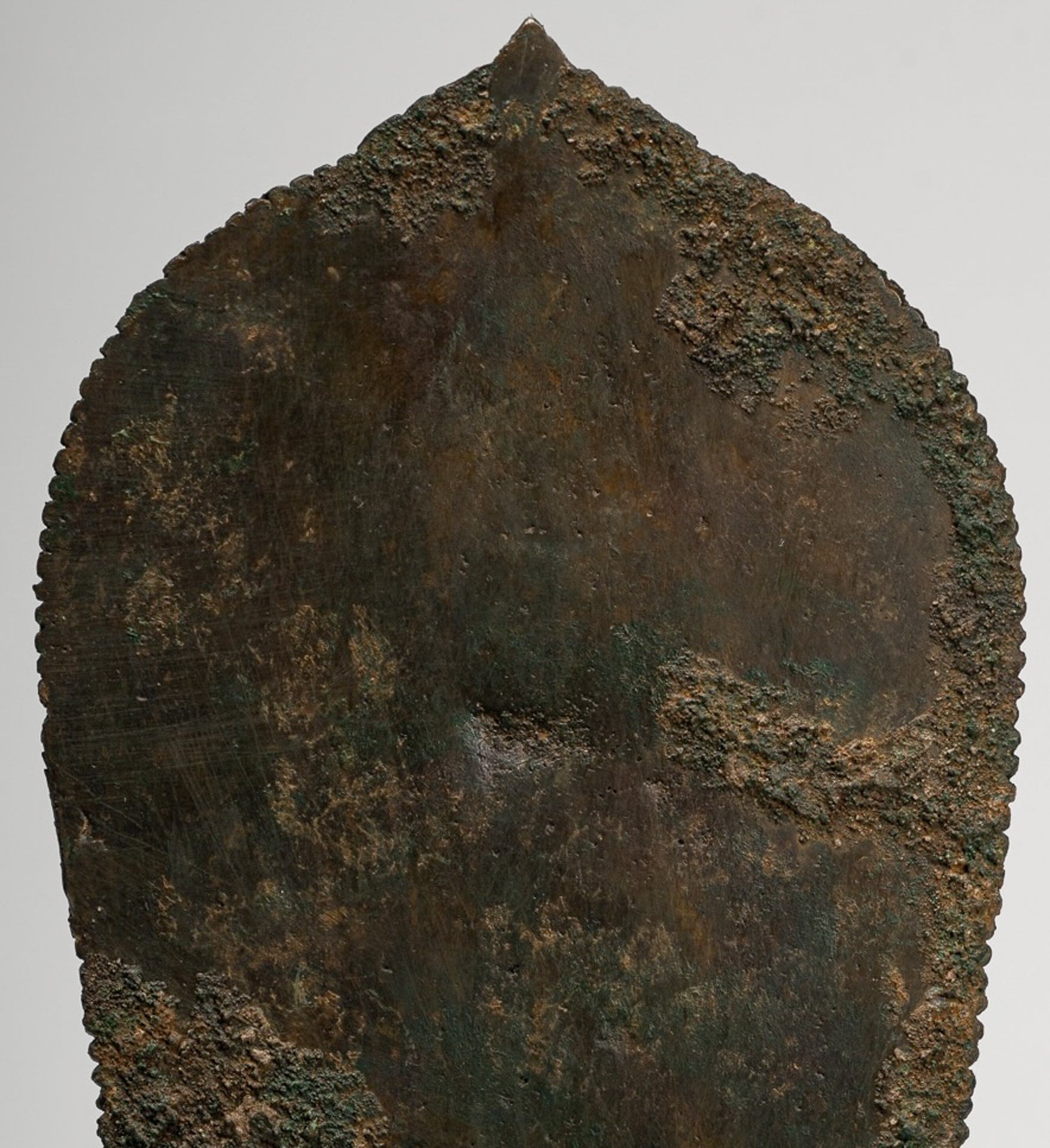 Shiva Statue - Antique Indonesian Style Bronze Javanese Standing 4-Arm Shiva Statue - 37cm/15"