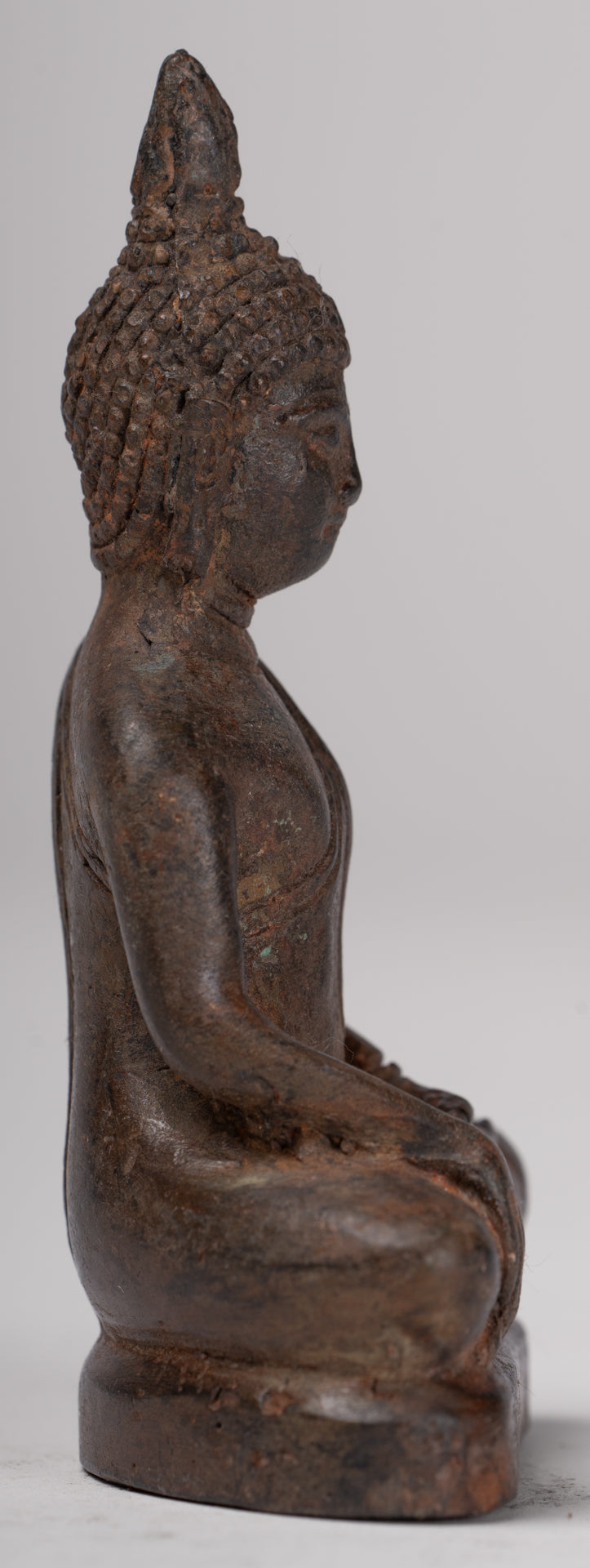 Buddha Statue - Antique Sukhothai Style Thai Enlightenment Buddha Statue - 10cm/4"