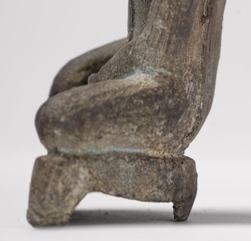 Buddha Statue - Antique Sukhothai Style Thai Enlightenment Buddha Statue - 11cm/4"