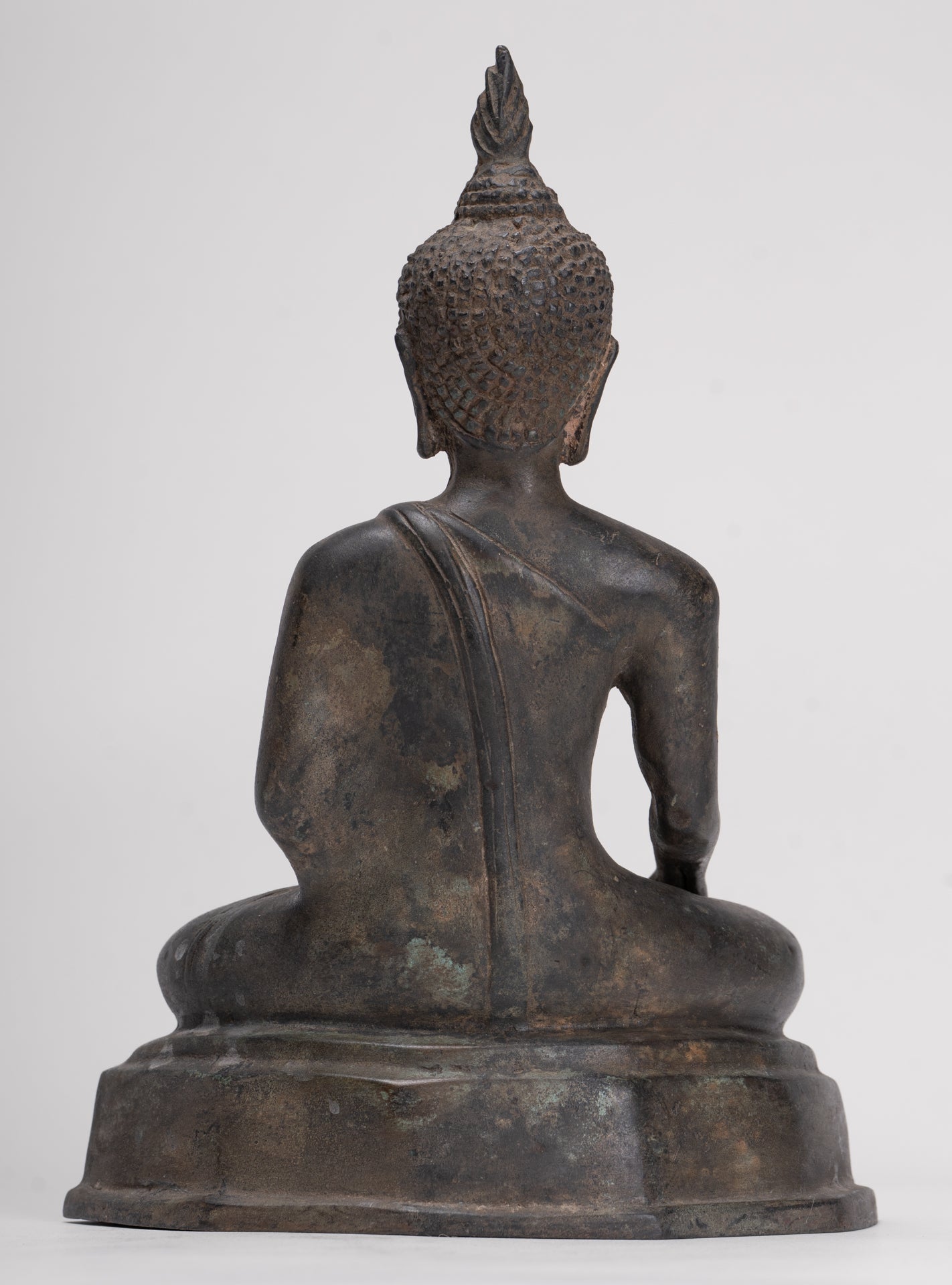 Buddha Statue - Antique Sukhothai Style Thai Enlightenment Buddha Statue - 22cm/9"
