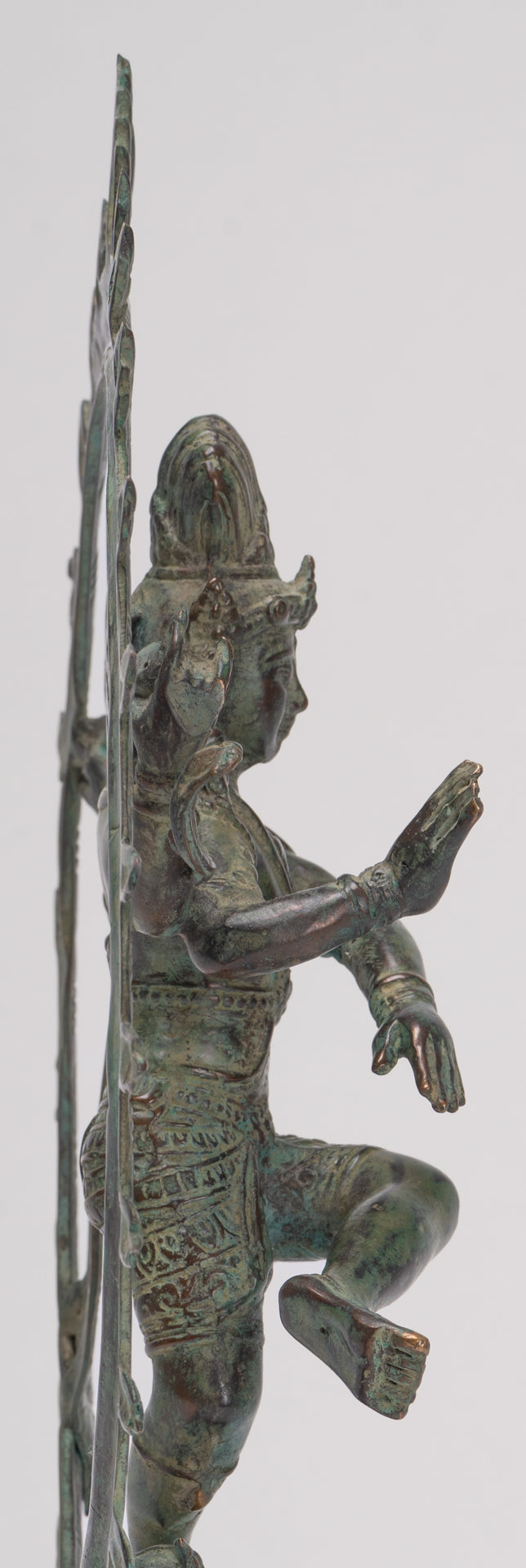 Antique Javanese Style Bronze Dancing Shiva statue as Lord Nataraja - 35cm(14") Tall