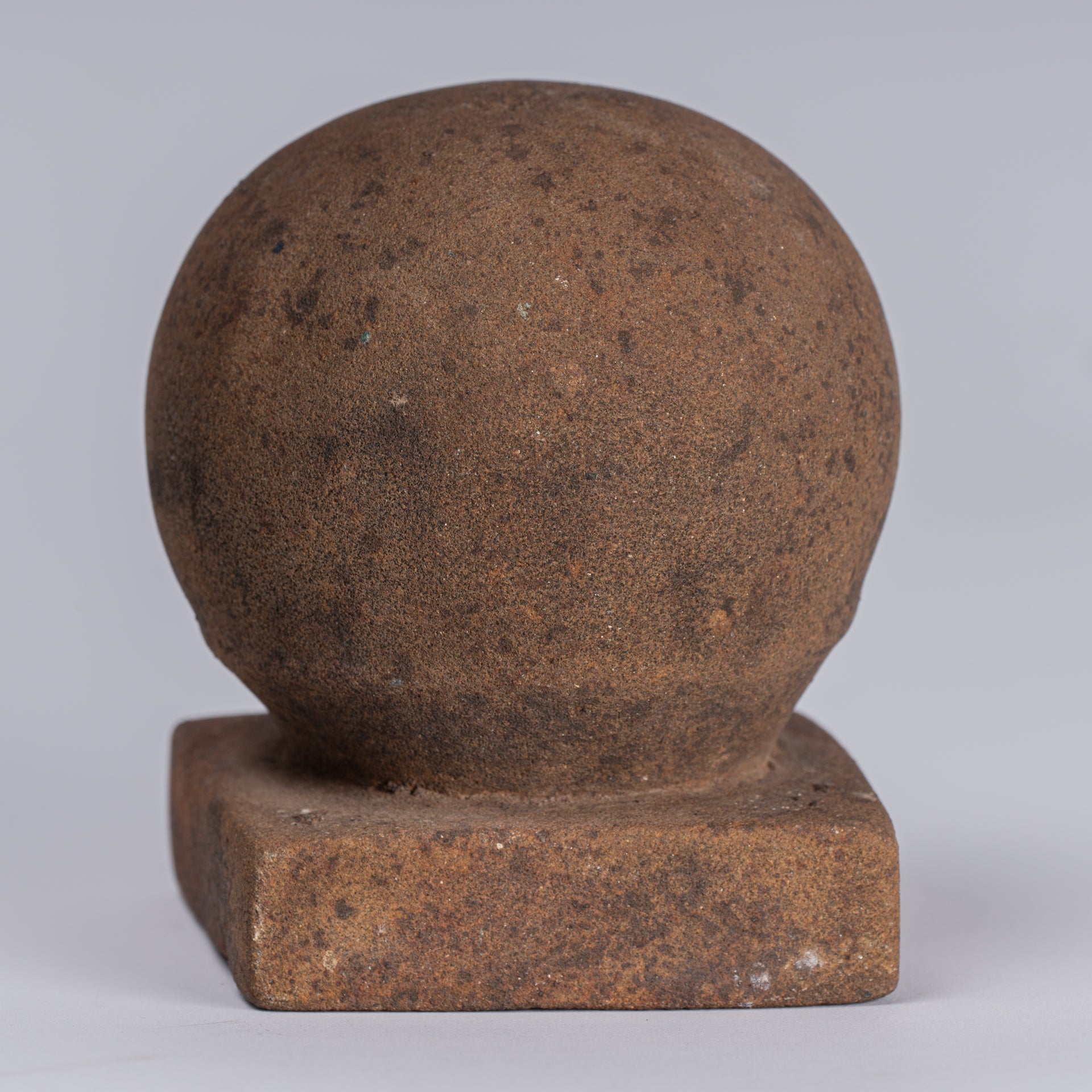 Stone in stile Khmer antico Lakshmi Mukhalinga Linga / Lingnum - 10 cm / 4 "