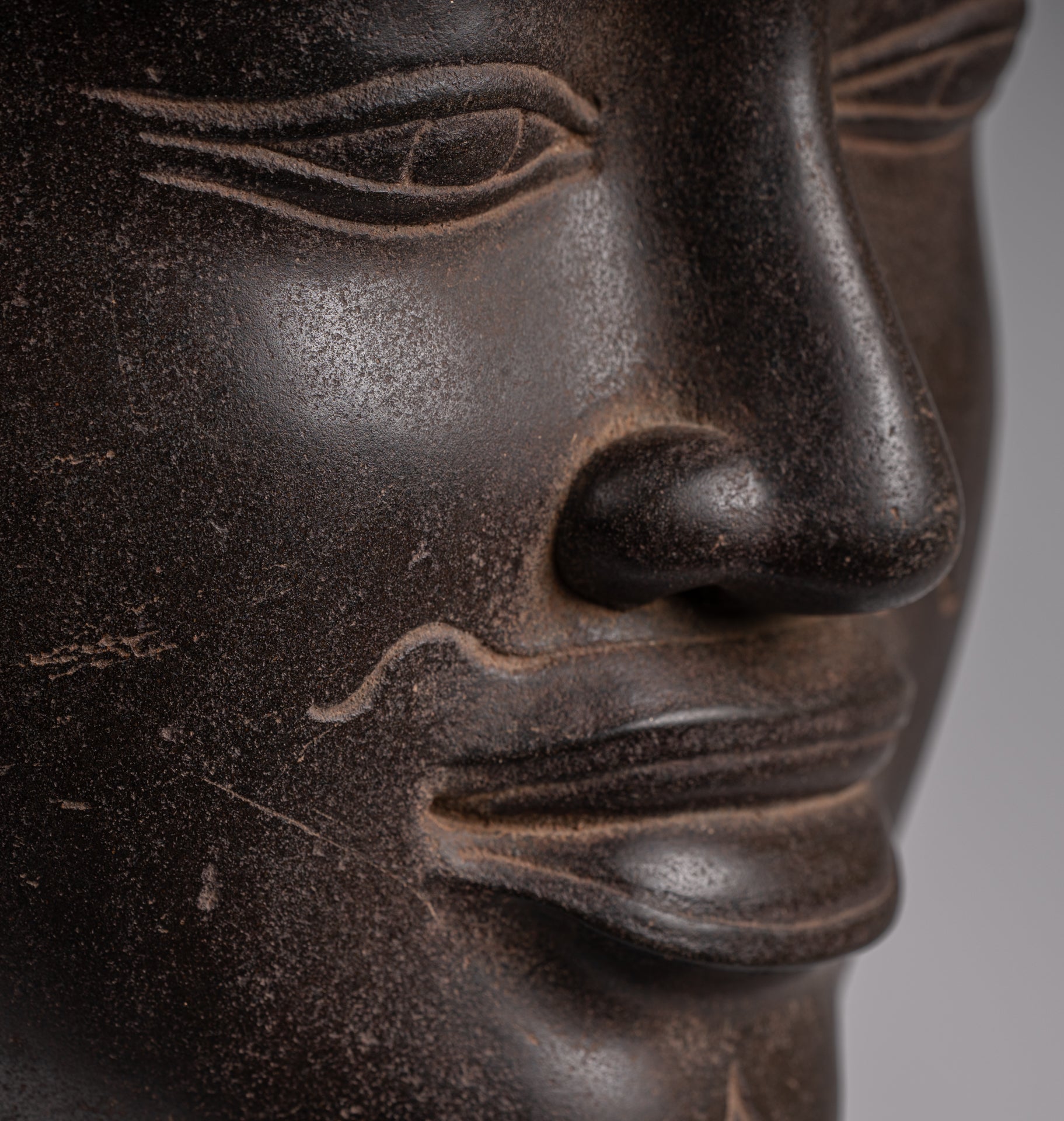  The Trilochana of Shiva can be seen on his forehead - the Three-Eyed Lord. It is the eye of wisdom, free from Maya, the illusion, and duality of life. It is also believed to be the source of his untamed energy.