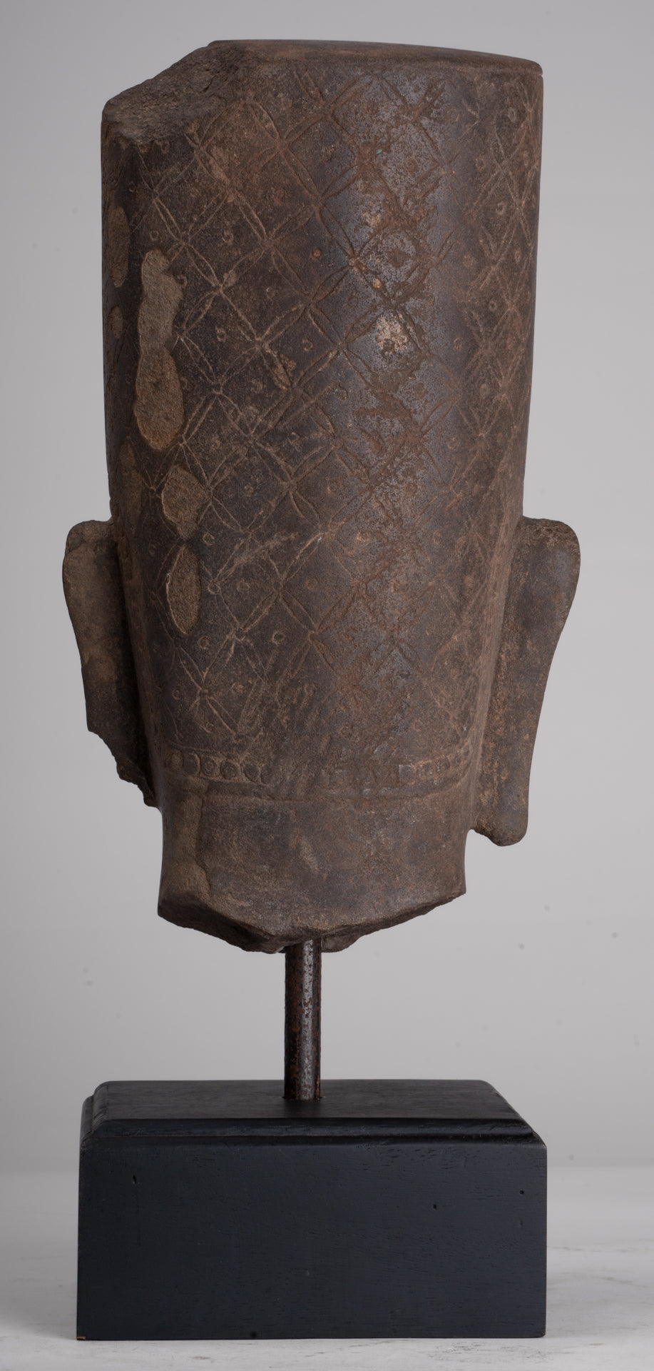 Krishna Statue - Antique Khmer Style Phnom Da Krishna (possibly) Statue - 41cm/16"