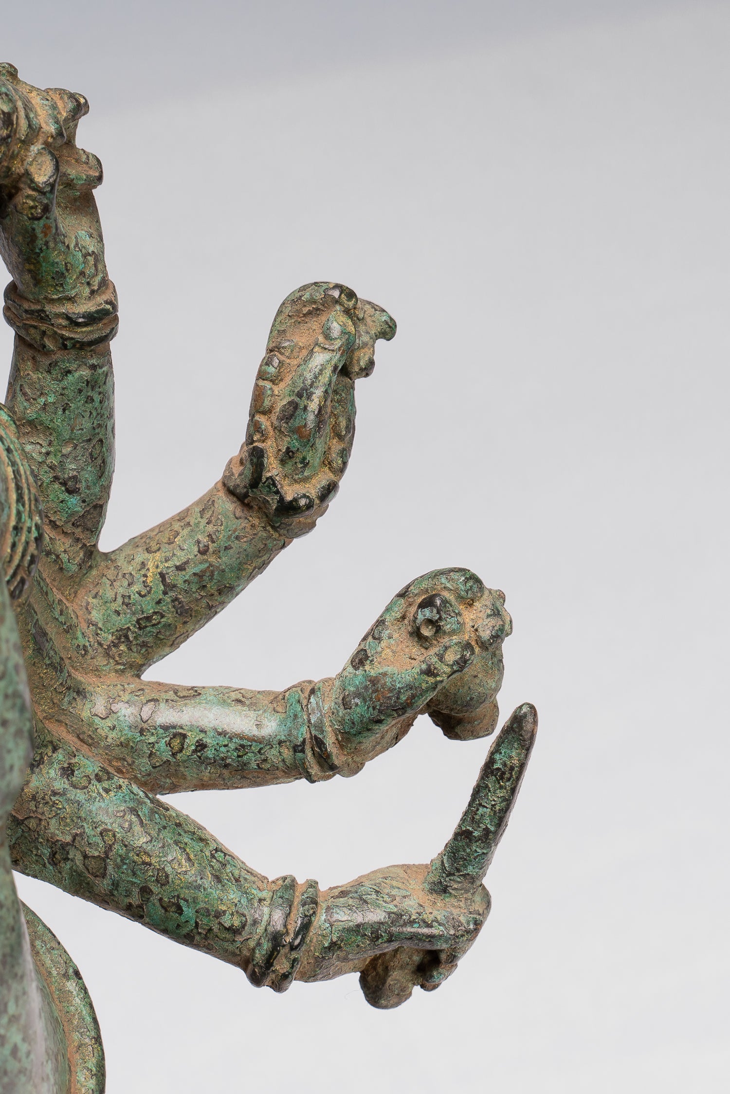 Estatua de estilo de bronce de bronce wat wat wat wat wat wat wat wat - 37cm/15 "