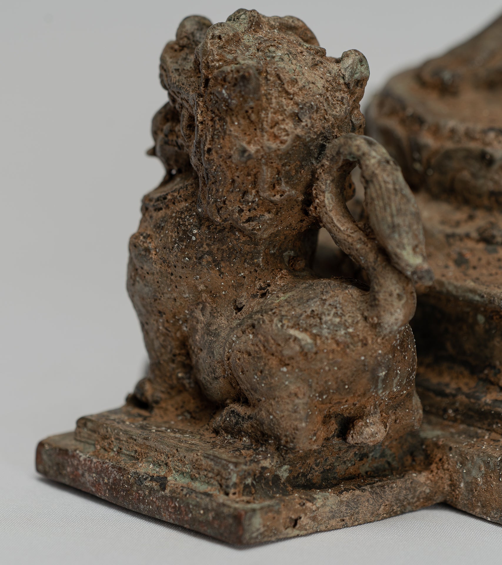 Statue de Brahma-Antique indonésienne Style Majapahit Bronze Brahma Statue-29cm/12 "