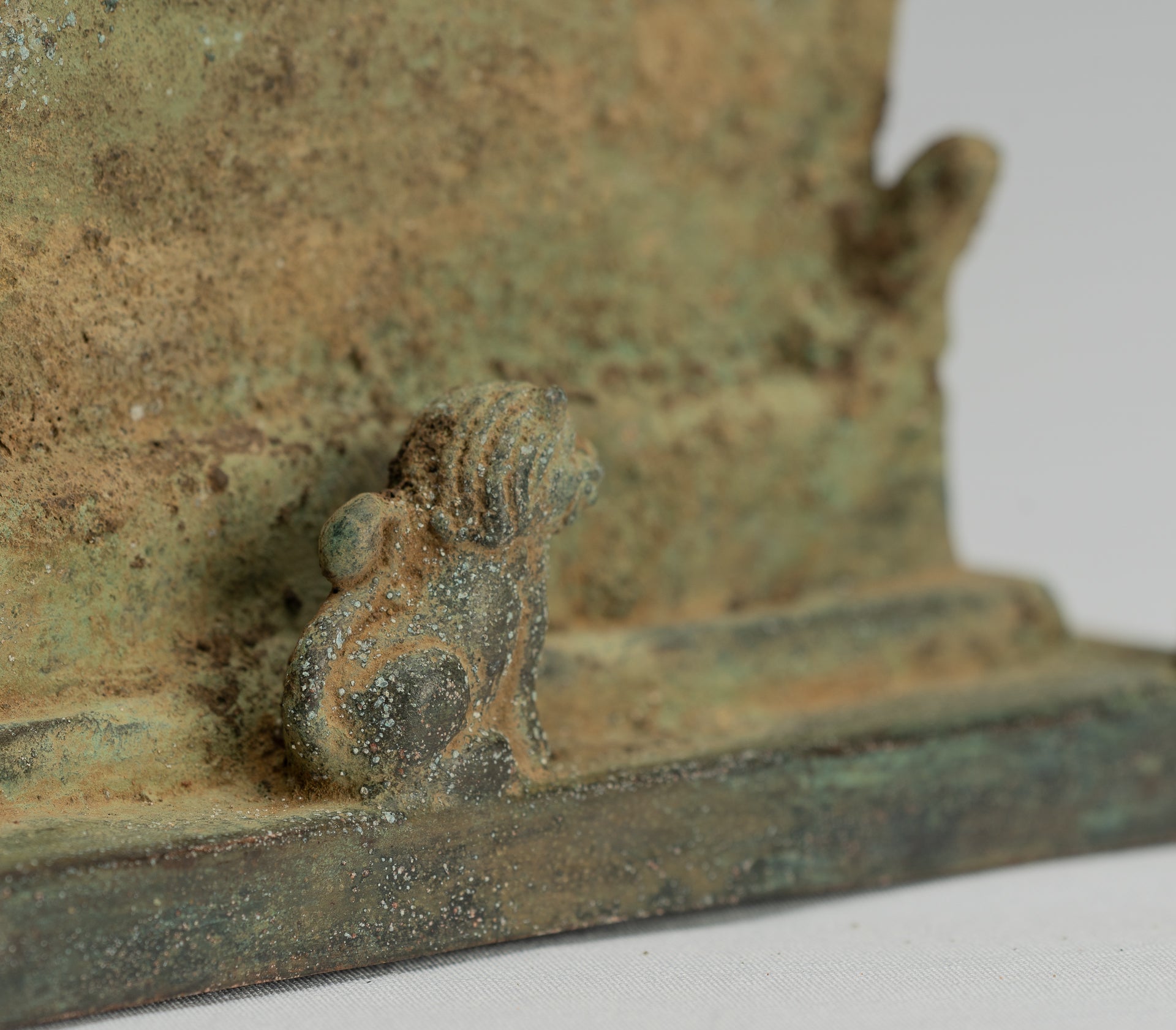 Buddha Statue - Antique Indonesian Style Standing Bronze Javanese Teaching Buddha - 36cm/14"