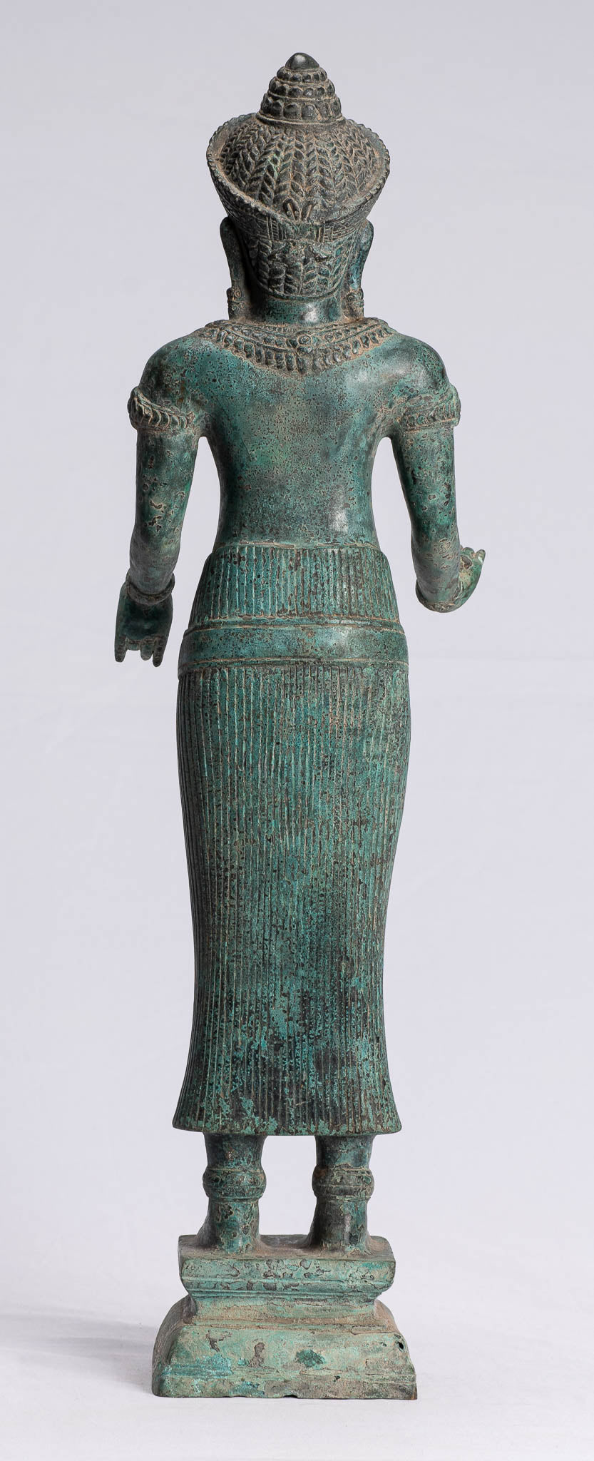 Lakshmi Statue - Antique Khmer Style Angkor Wat Lakshmi Statue / Devi Consort of Vishnu - 56cm / 22 "