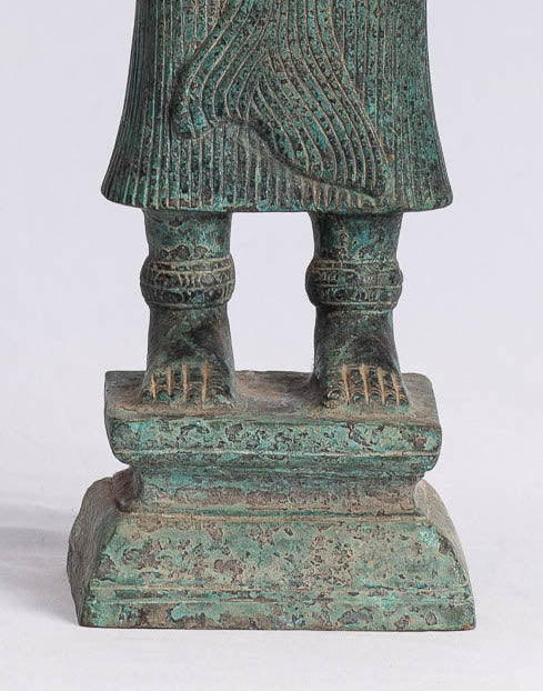 Lakshmi Statue - Antique Khmer Style Angkor Wat Lakshmi Statue / Devi Consort of Vishnu - 56cm / 22 "