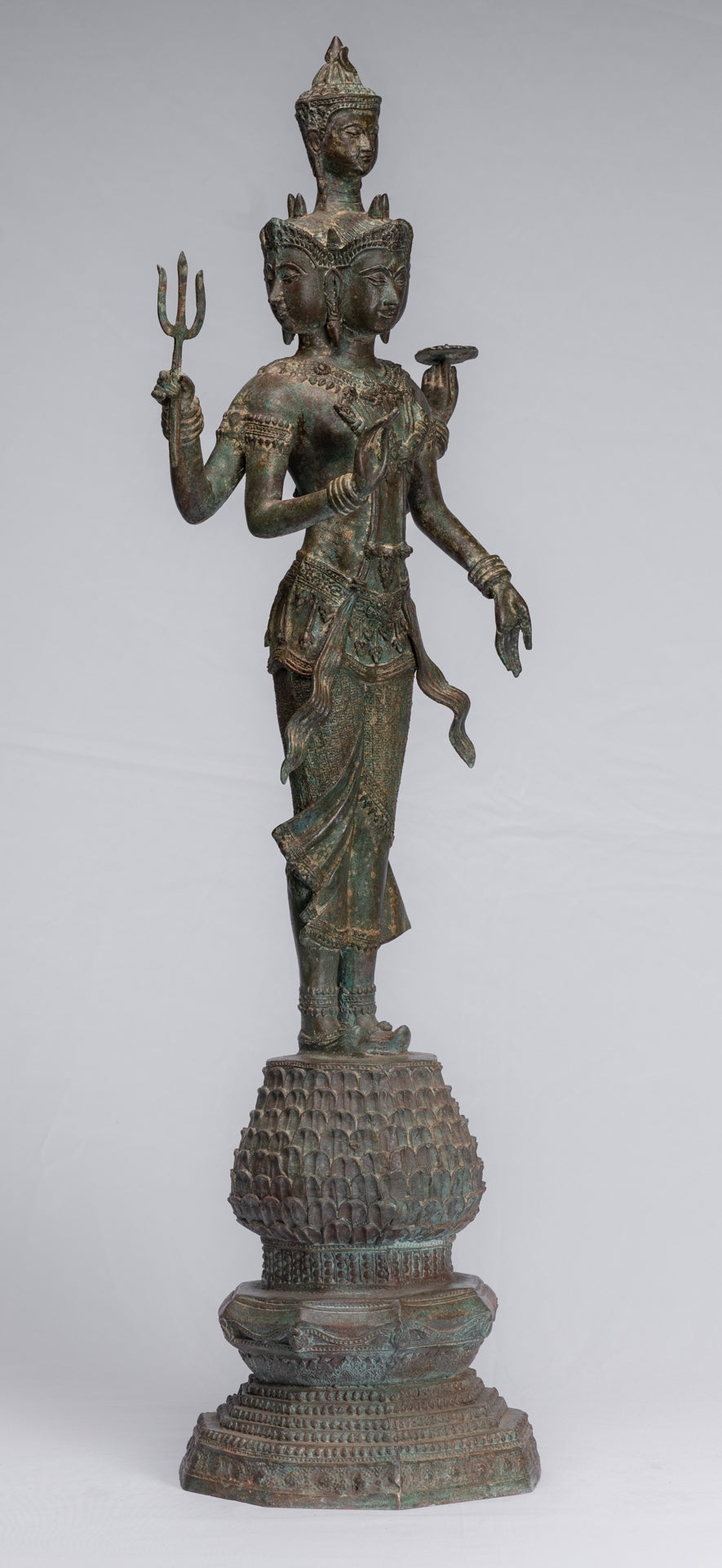 Estatua de Trimurti - Estatua de Trimurti Shiva Shiva Brahma Vishnu - 84cm/34 "
