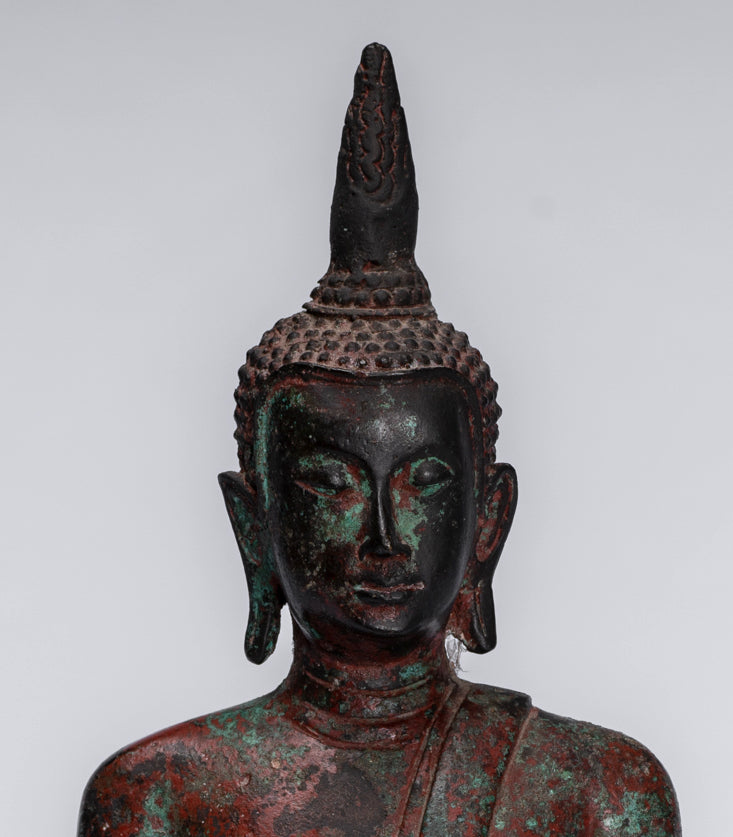 Estatua de Buda - Estatua de Buda de la Ilustración Thai Thai Thai Style Thai - 24 cm/10 "