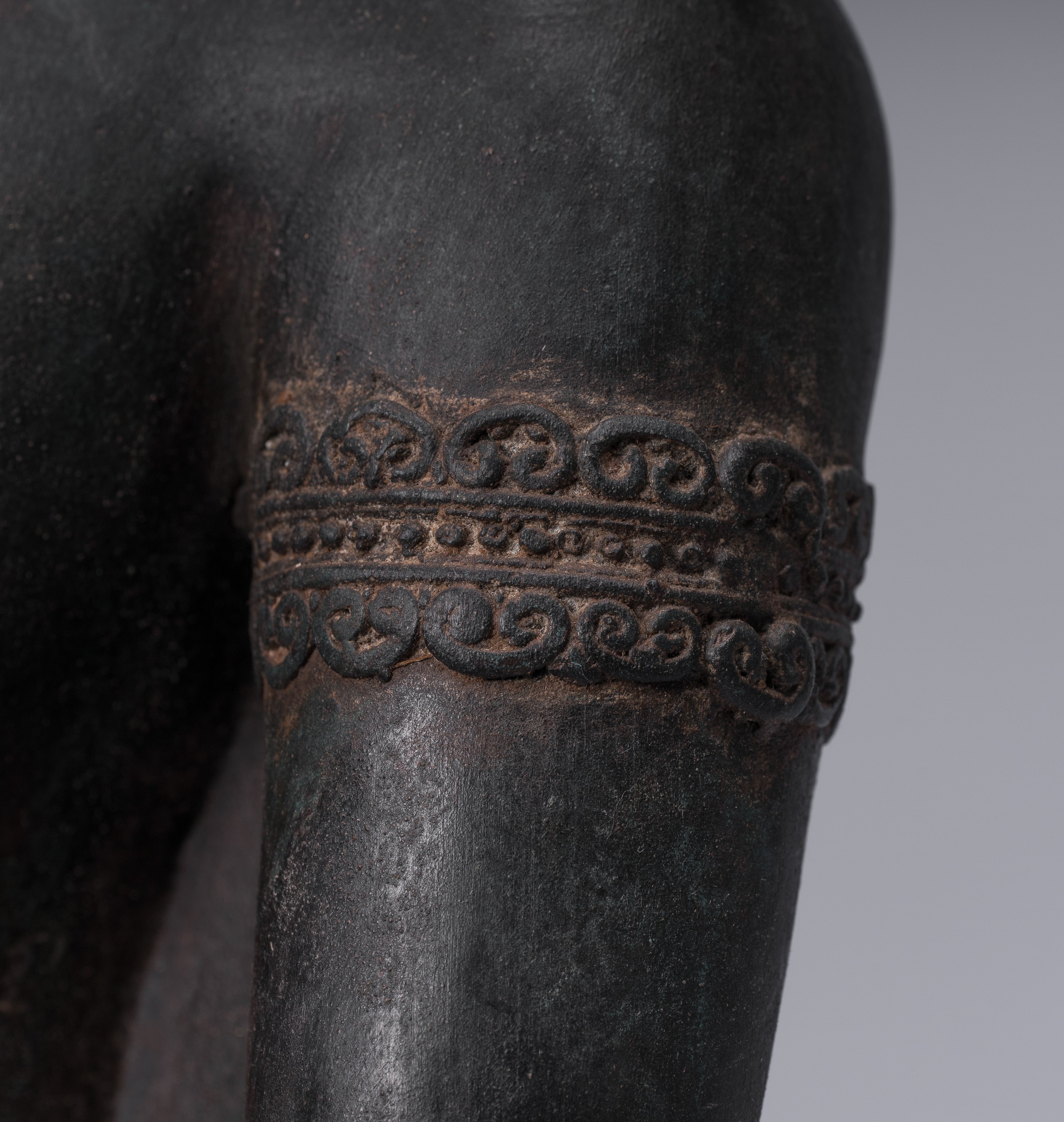 Statue di Buddha - Antique Thai Style Ayutthaya STATUE BUDDHA SEDATA - 66 cm/26 "