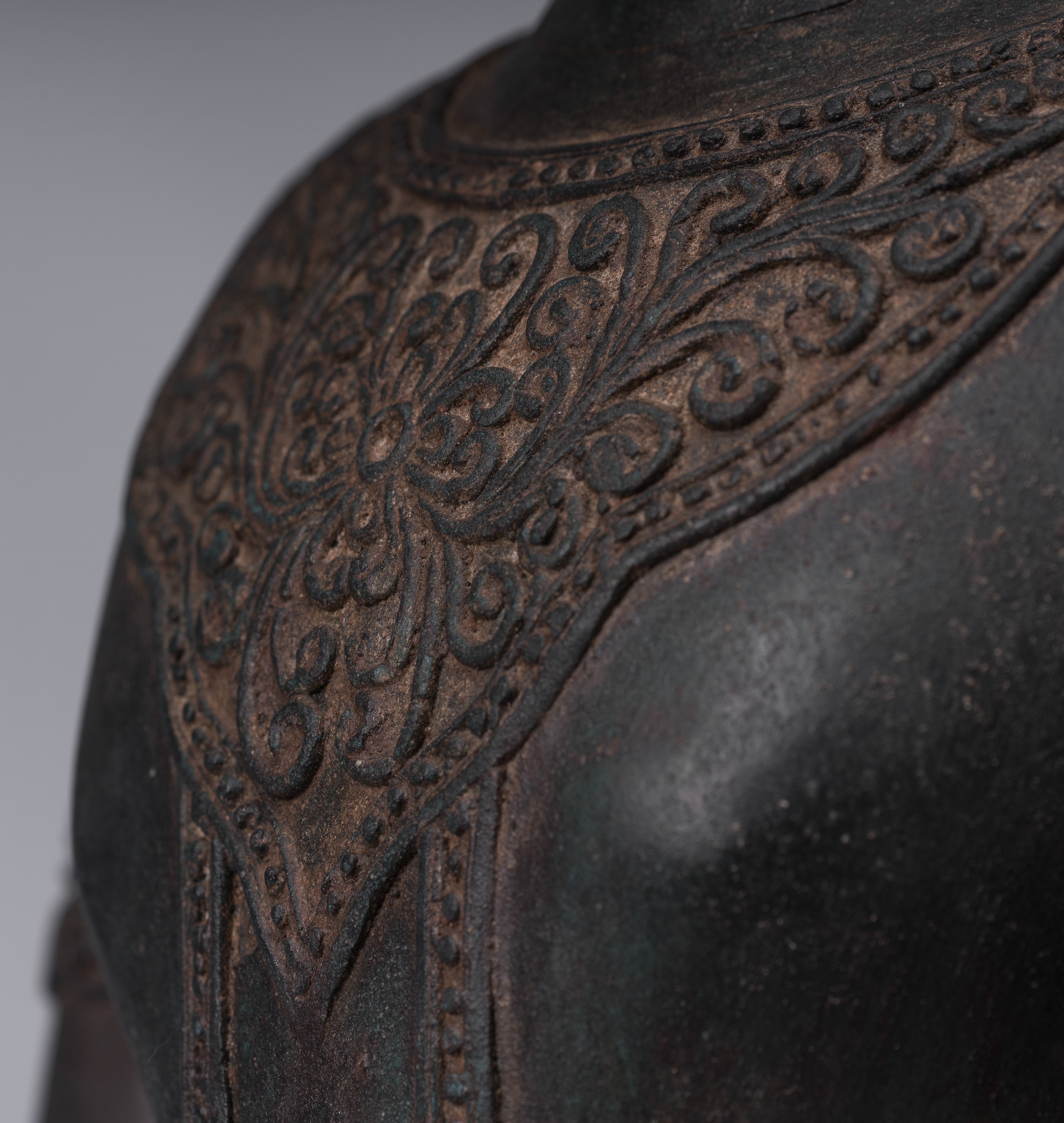 Statue di Buddha - Antique Thai Style Ayutthaya STATUE BUDDHA SEDATA - 66 cm/26 "