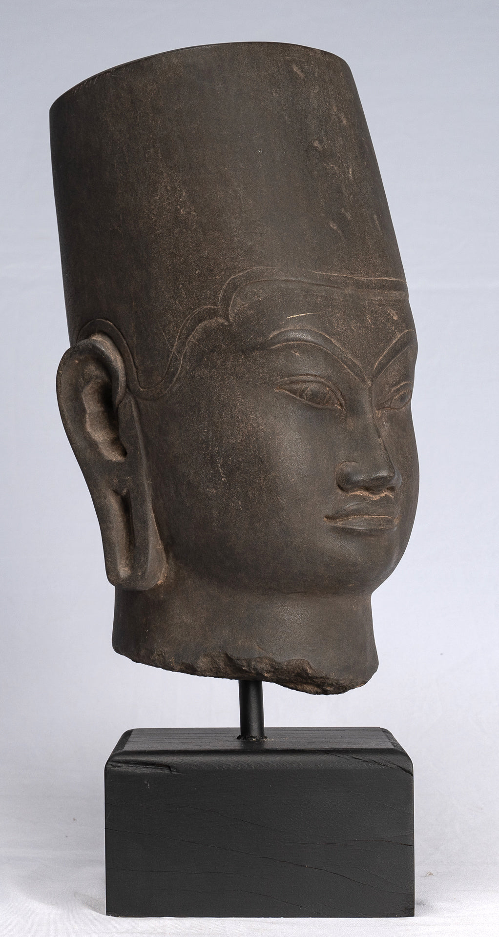 Estatua de Vishnu - Antiguo Phnom da Style Hari Hari o Vishnu Head - 39cm/16 "