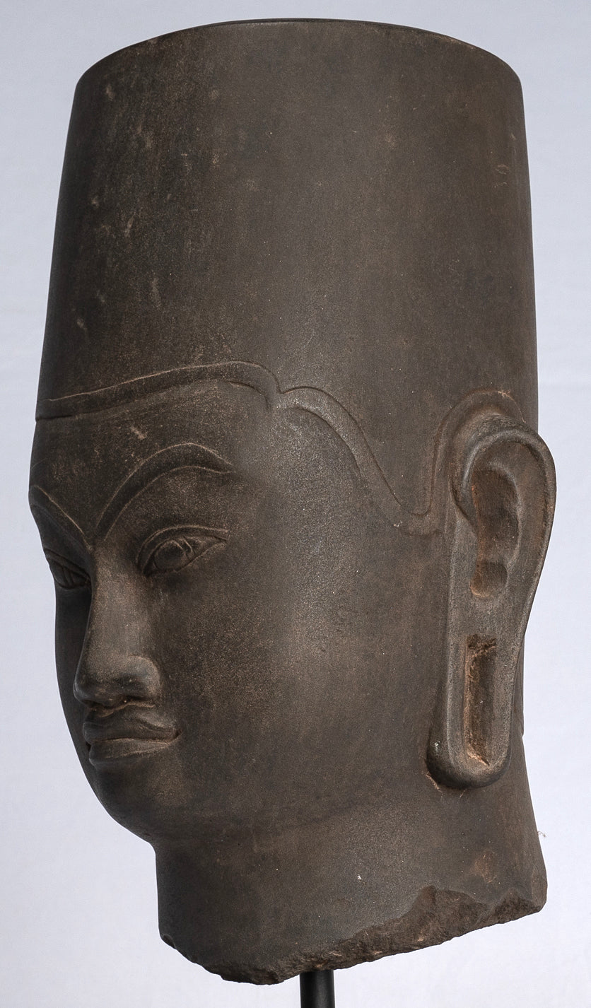Estatua de Vishnu - Antiguo Phnom da Style Hari Hari o Vishnu Head - 39cm/16 "