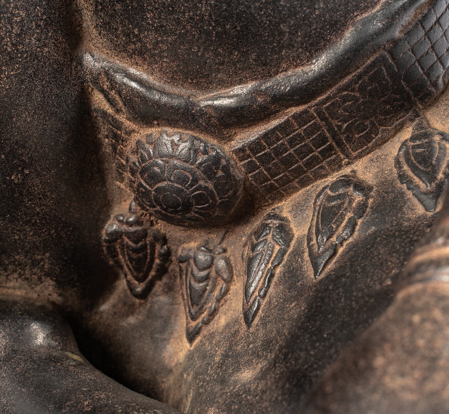 Yeay Mao Statue - Bronzo antico Khmer Bronzo Yeay Mao o nonna Mao Statua - 84 cm/34 "