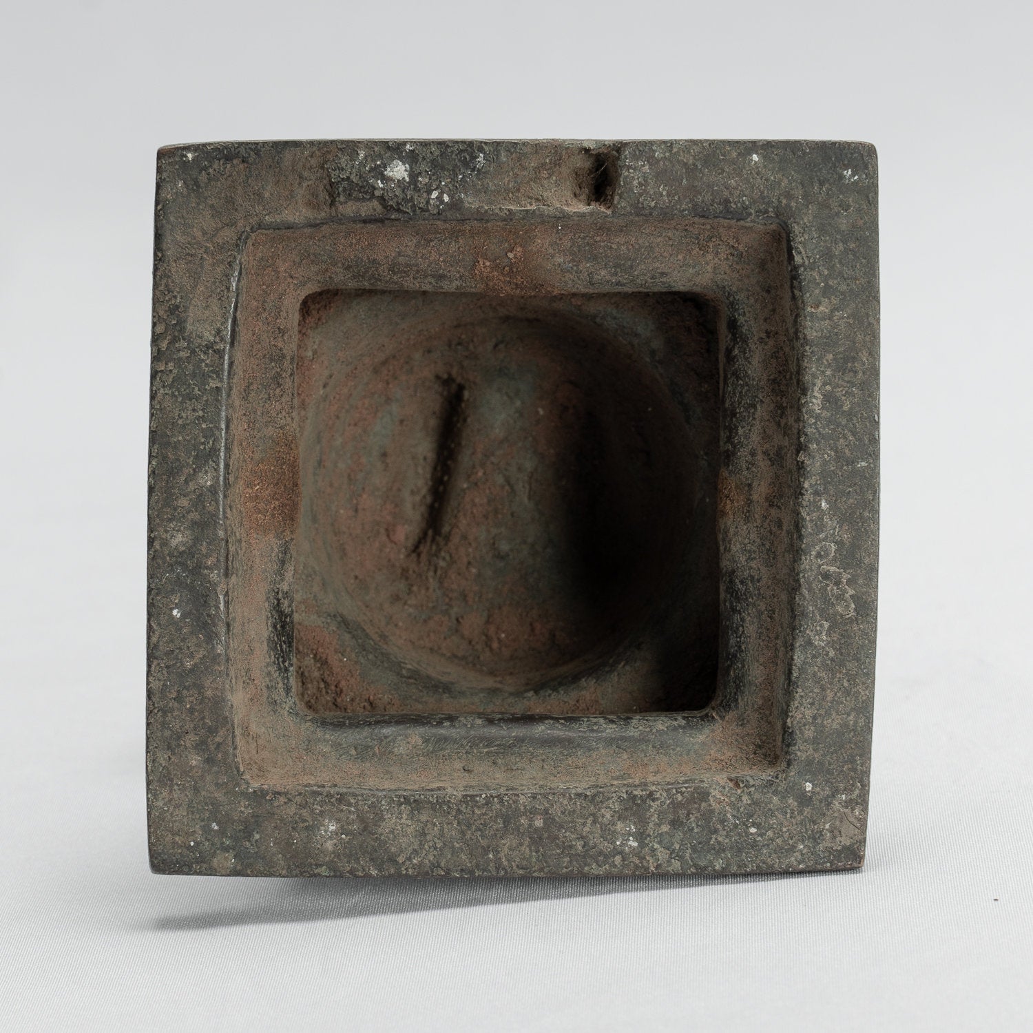 Statue de Bouddha – Bouddha d'enseignement javanais debout en bronze de style indonésien antique – 28 cm